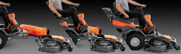 Husqvarna Profi Allrad-Frontmäher R 420TsX AWD Grundgerät ohne Mähwerk - Modell 2025-Neu - Image 17