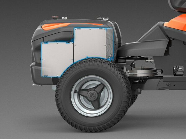 Husqvarna Akku-Frontmäher Rider 200iX - Grundgerät ohne Mähdeck - Modell 2025-Neu - Image 8