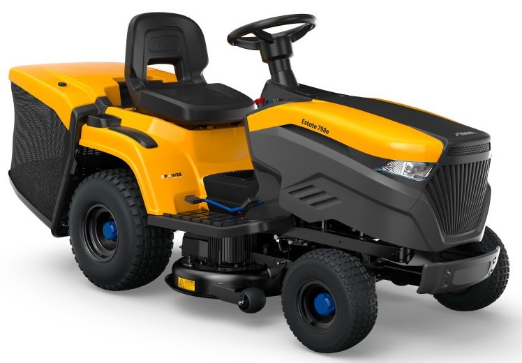 Stiga Akku-Rasentraktor Estate 798e mit 64 Ah Akku und Ladegerät - Modell 2025-Neu