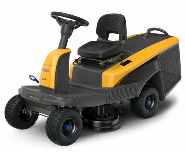 Stiga Akku-Aufsitzmäher Swift 372e mit 2 x 5 + 2 x 7,5 Ah Akku - Modell 2025-Neu - Image 2