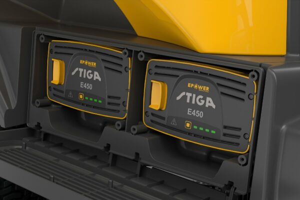 Stiga Akku-Aufsitzmäher Swift 372e mit 2 x 5 + 2 x 7,5 Ah Akku - Modell 2025-Neu - Image 7