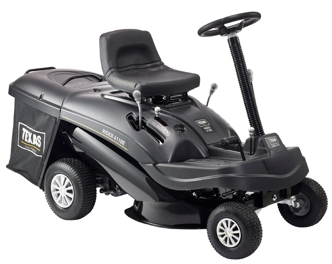 Texas Aufsitzmäher Rider 6110E Black Series - Modell 2025-Neu