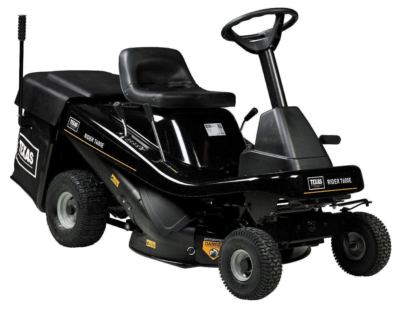 Texas Aufsitzmäher Rider 7600E 3in1 inkl. Mulchkit - Modell 2025-Neu